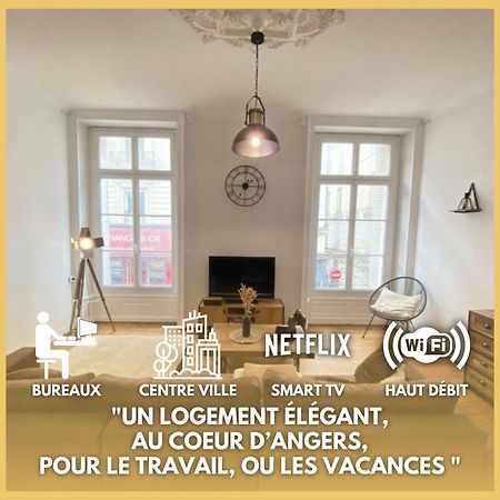 L'Appartement Privilege - 4 Chambres - Coeur D'Angers, Spacieux Et Elegant 外观 照片